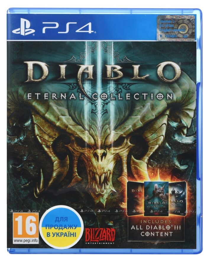 Игра Diablo III Eternal Collection (PS4, Английский язык)