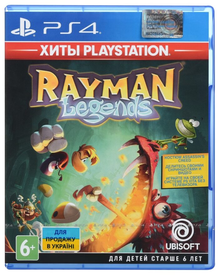 Игра Rayman Legends (PS4, Русская версия) Игра Rayman Legends (PS4, Русская версия)