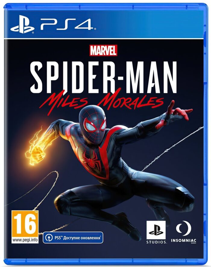 Игра Marvel Spider-Man: Miles Morales (PS4, Русская версия)