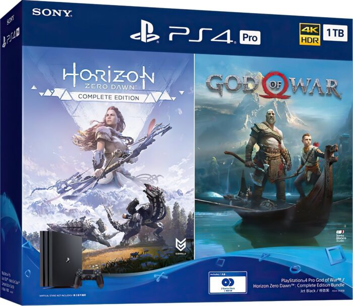 PlayStation 4 Pro 1Tb Black (God of War + Horizon Zero Dawn CE)