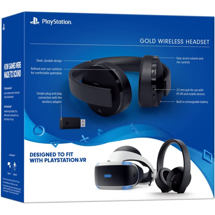 Игровая гарнитура Sony PlayStation WL Gold — изображение 18