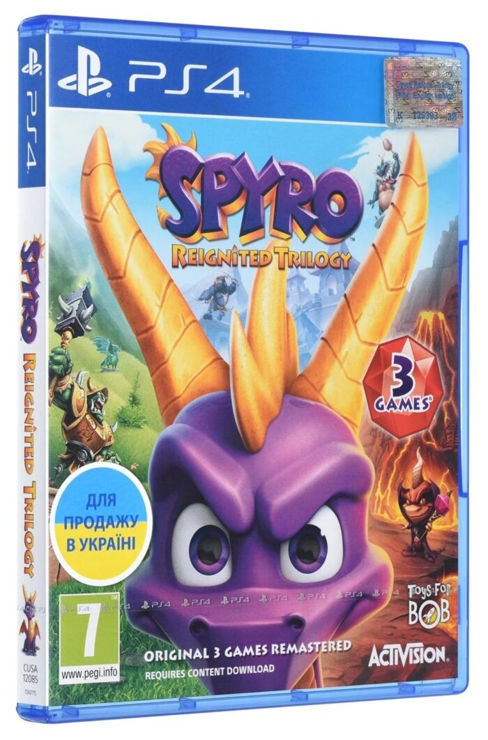 Игра Spyro Reignited Trilogy (PS4, Английский язык) — изображение 2