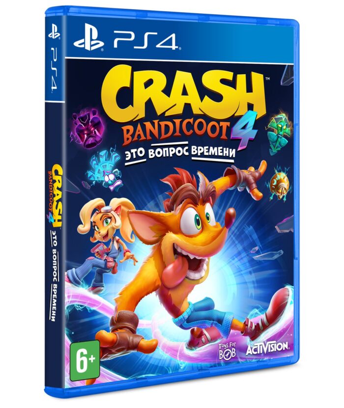 Игра Crash Bandicoot 4: It’s About Time (PS4, Русские субтитры) Игра Crash Bandicoot 4: It’s About Time (PS4, Русские субтитры)