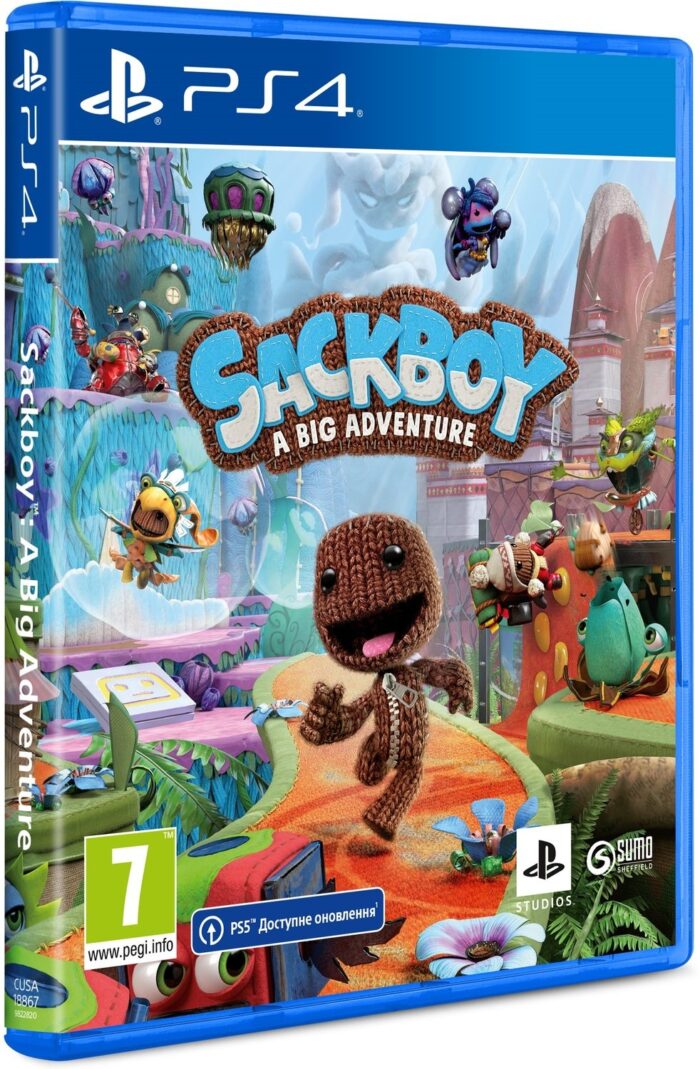 Игра Sackboy a Big Adventure (PS4, Русская версия) — изображение 2